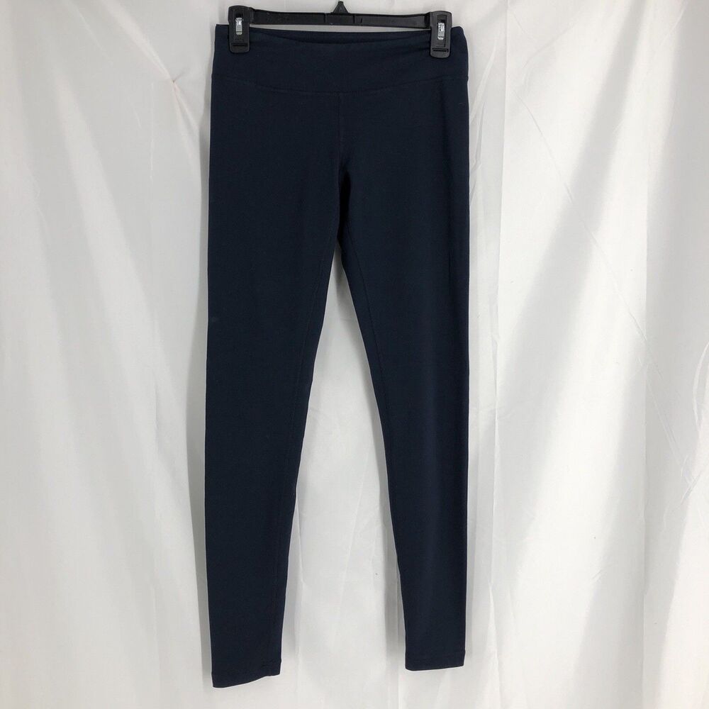 Z By Zella Yoga Activewear Leggings Navy Blue Stretch Junior's Small